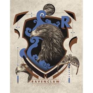 👉 Unisex Harry Potter Art Print : Ravenclaw Crest 5060662464355