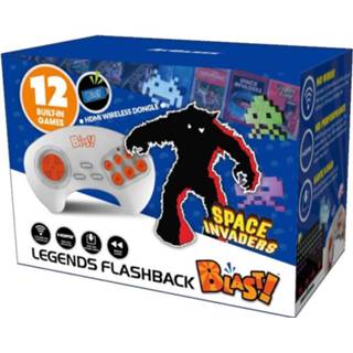 👉 Gamepad + 12 Ingebouwde Spellen Blast Family Taito Space Flashback Invaders 818858029582