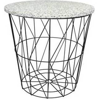 👉 Bijzettafel terrazzo multicolor Vestbjerg Steyn