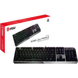 👉 Gaming keyboard MSI Vigor GK50 LOW PROFILE Mechanical UK Layout 4719072673635