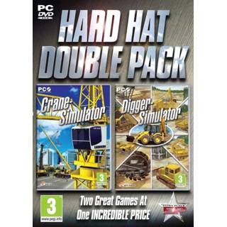 👉 Hard Hat Double Pack - Crane & Digger Simulation 5060020477119