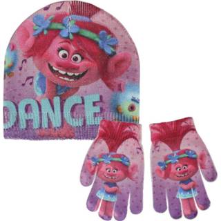 👉 Glove vrouwen Trolls Gloves and Hat 8427934963249