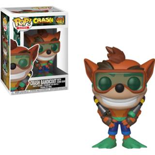 👉 Vinyl Beeldje Funko Pop! Crash Bandicoot: Scuba 889698339162