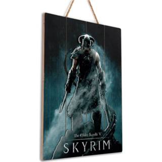 👉 Arts Collector Skyrim Dragonborn Houtsnijwerk - Limited Edition
