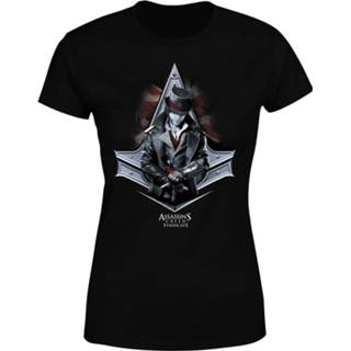 👉 Assassin's Creed Syndicate Jacob Dames T-shirt - Zwart - 3XL - Zwart