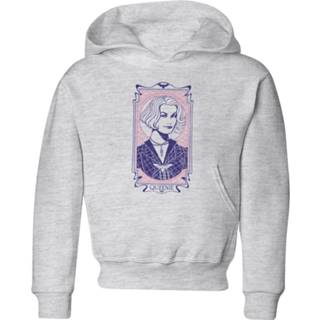 👉 Hoodie unisex XS grijs kinderen Fantastic Beasts Queenie kinder - 98/104 (3-4 jaar) 5059478700405