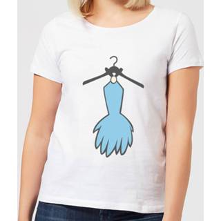 👉 The Flintstones Betty Dress Women's T-Shirt - White - 5XL - Wit