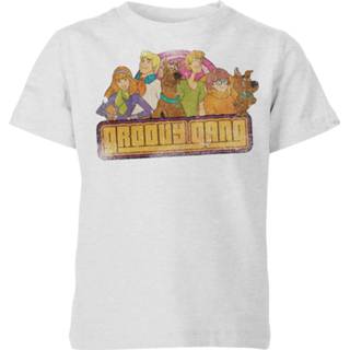 👉 Scooby Doo Groovy Gang Kids' T-Shirt - Grey - 11-12 Years - Grijs