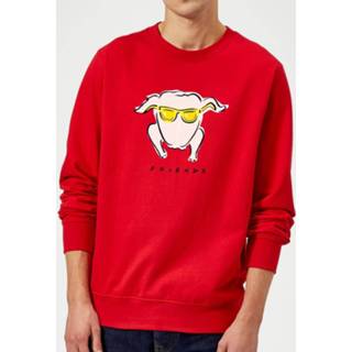 👉 Friends Turkey Sweatshirt - Red - XXL - Rood
