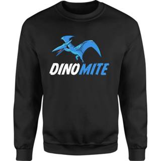 👉 Sweat shirt 5XL zwart male xxxxxl Dino Mite Sweatshirt - Black 5059478327817