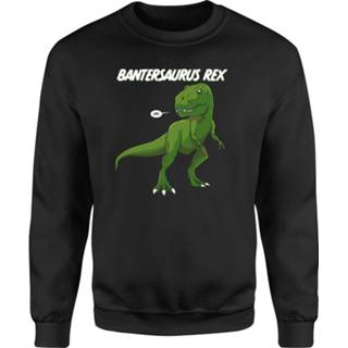 👉 Sweat shirt xxxxxl zwart 5XL male Bantersaurus Sweatshirt - Black 5059478328142