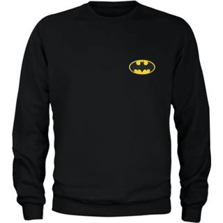 👉 Sweat shirt s unisex zwart DC Batman Sweatshirt - Black