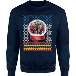 👉 The Big Bang Theory Sweatshirt - Navy - XXL - Navy blauw