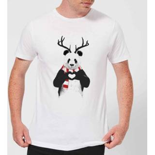 👉 Winter Panda Men's T-Shirt - White - 5XL - Wit