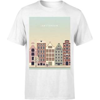 👉 Amsterdam Men's T-Shirt - White - 5XL - Wit