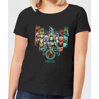 Aquaman Unite The Kingdoms Women's T-Shirt - Black - XL - Zwart