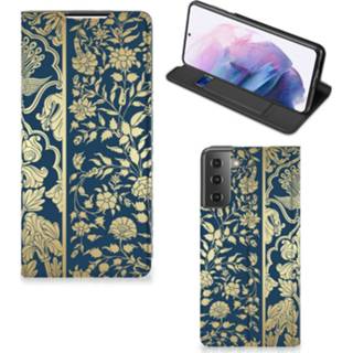 👉 Samsung Galaxy S21 Plus Smart Cover Golden Flowers 8720215862164