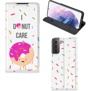 👉 Roze Samsung Galaxy S21 Plus Flip Style Cover Donut 8720215695342