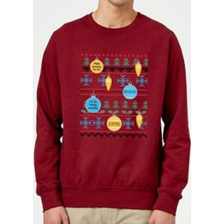 👉 Friends Bulbuls Sweatshirt - Burgundy - XXL - Burgundy