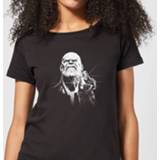 👉 Shirt s zwart vrouwen Marvel Avengers Infinity War Fierce Thanos Dames T-shirt - 5056281121427