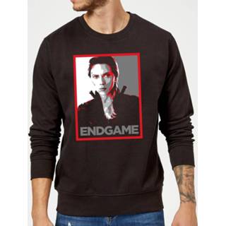 👉 Avengers: Endgame Black Widow Poster trui - Zwart - 5XL - Zwart