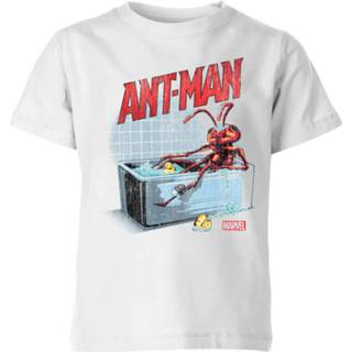 👉 Marvel  Bathing Ant Kids' T-Shirt - White - 11-12 Years - Wit