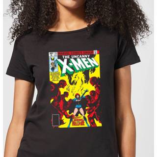 👉 X-Men Dark Phoenix The Black Queen Women's T-Shirt - Black - 3XL - Zwart