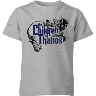 👉 Marvel Avengers Infinity War Children Of Thanos Kinder T-shirt - Grijs - 11-12 Years - Grijs