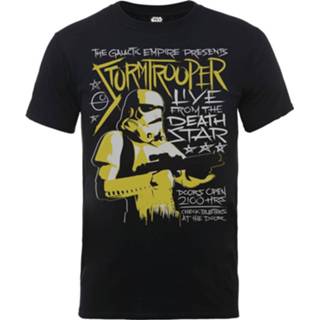 👉 Poster m zwart male Star Wars Stormtrooper Rock T-shirt - 5056185795403