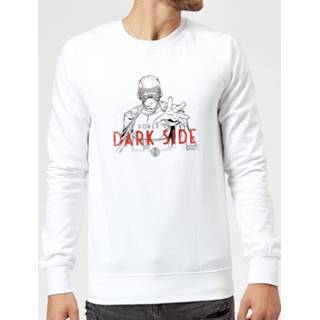 👉 Star Wars The Rise Of Skywalker Star Wars IX Kylo Darkside Powers Sweatshirt - White - 5XL - Wit