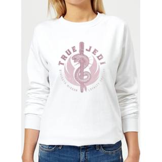 👉 Star Wars The Rise Of Skywalker True Jedi White Women's Sweatshirt - White - 5XL - Wit