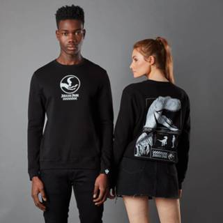 👉 Jurassic Park Primal Raptor Unisex Sweatshirt - Zwart - XXL - Zwart