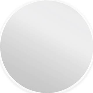 👉 Badkamerspiegel wit aluminium rond wand Ronde Differnz 60 cm 8712793563878