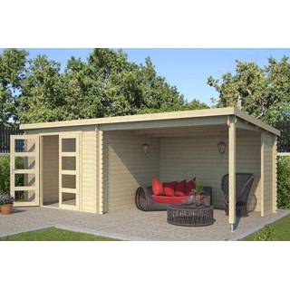 👉 Tuin huisje mannen Outdoor Life Products | Tuinhuis met Overkapping Manuel 600 x 275 8711471581579