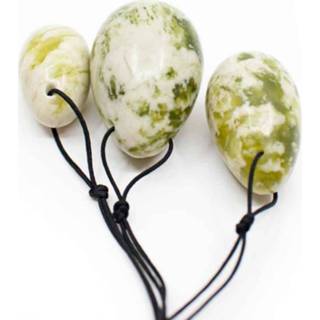 Jade Yoni Ei (Set van 3)