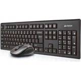 Desktop toetsenbord zwart A4Tech 7100N RF Draadloos QWERTY Engels 4711421871341