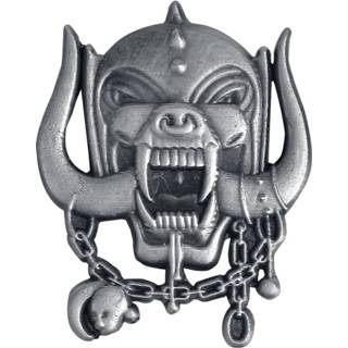 👉 Speld grijs unisex hoofdmateriaa zinklegering Motörhead - Metal Warpig 5055339787400
