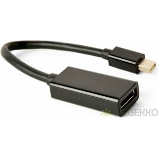 DisplayPort zwart Gembird A-mDPM-DPF4K-01 0,15 m Mini 8716309113502