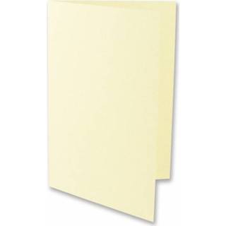 👉 Blanco kaart 5x stuks kaarten ivoor A6 formaat 21 x 14.8 cm