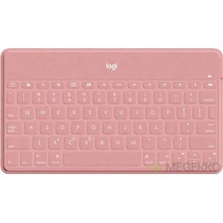 👉 Toetsenbord roze Logitech Keys-To-Go - BLUSH PINK FRA CENTRAL Frans 5099206094185