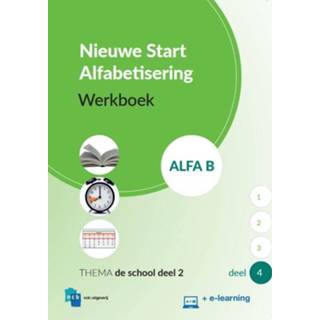 👉 Werk boek Nieuwe Start Alfabetisering. Cursisten werkboek. Basis voor Alfabetisering met aanleren letters, woorden, lezen en schrijven (BOEK/UUR/WEEK), Paperback 9789055173303