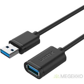 👉 Zwart UNITEK Y-C457GBK USB-kabel 1 m USB 3.2 Gen (3.1 1) A 4894160026378
