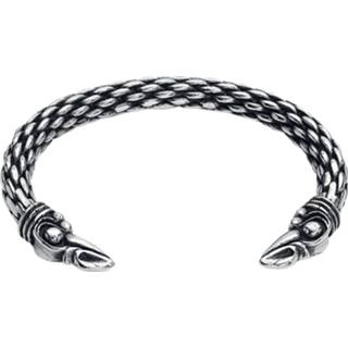 👉 Armband zilverkleurig unisex URBANTIMBER - Hugin und Munin 4060587961886