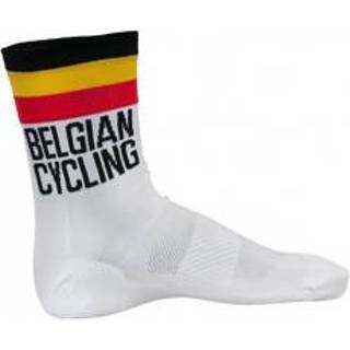 👉 Sock grijs zwart s uniseks Bioracer - Belgium Fietssokken maat S, grijs/zwart 5414980368046