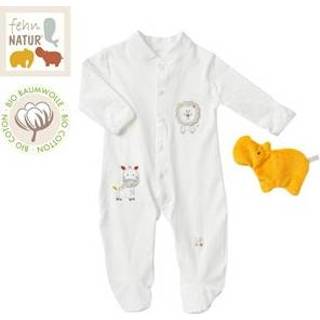 👉 Pyjama stuks Fehn NATUR - with crinkle hippo (62) 4001998056471