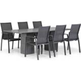 👉 Tuinset antracite dining sets grijs-antraciet Lifestyle Ultimate/Graniet 220 cm 7-delig 7423603628663