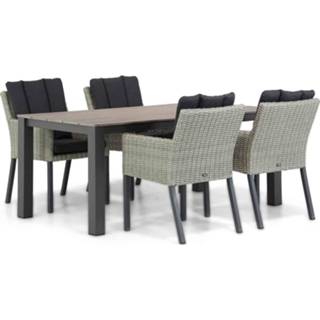 👉 Tuinset New Grey dining sets grijs-antraciet Garden Collections Oxbow/Valley 180 cm 5-delig 7423619710789