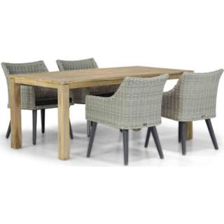 👉 Tuinset New Grey dining sets grijs-antraciet Garden Collections Milton/Bristol 180 cm 5-delig 7434253235255