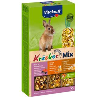 👉 Vitakraft Konijn Kracker 3in1 - Konijnensnack Honing&Popcorn&Active 4008239253385