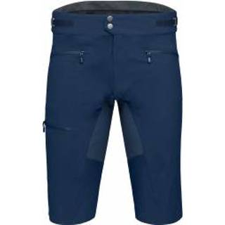 👉 Norrøna - Fjørå Flex1 Mid Weight Shorts - Fietsbroek maat XL, blauw